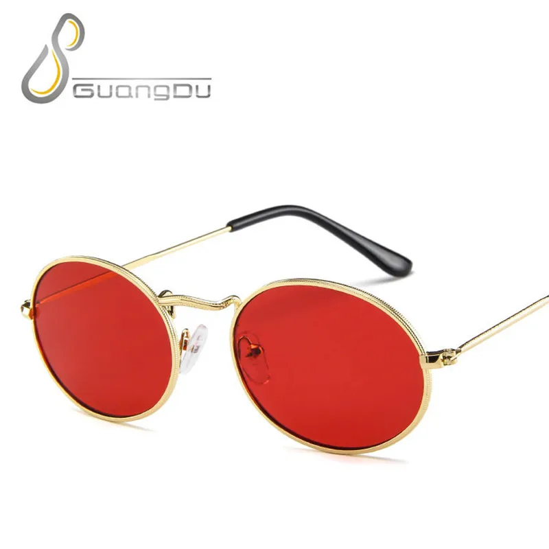 

oval sunglasses women men 2018 trending products red pink yellow ladies fashion quay sunglasses vintage retro festival glasses