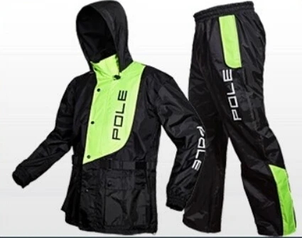 2016 new fashion Outdoor sports waterproof resistant jackets motorcycle bicycle raincoats raicing rain suits men waterproof