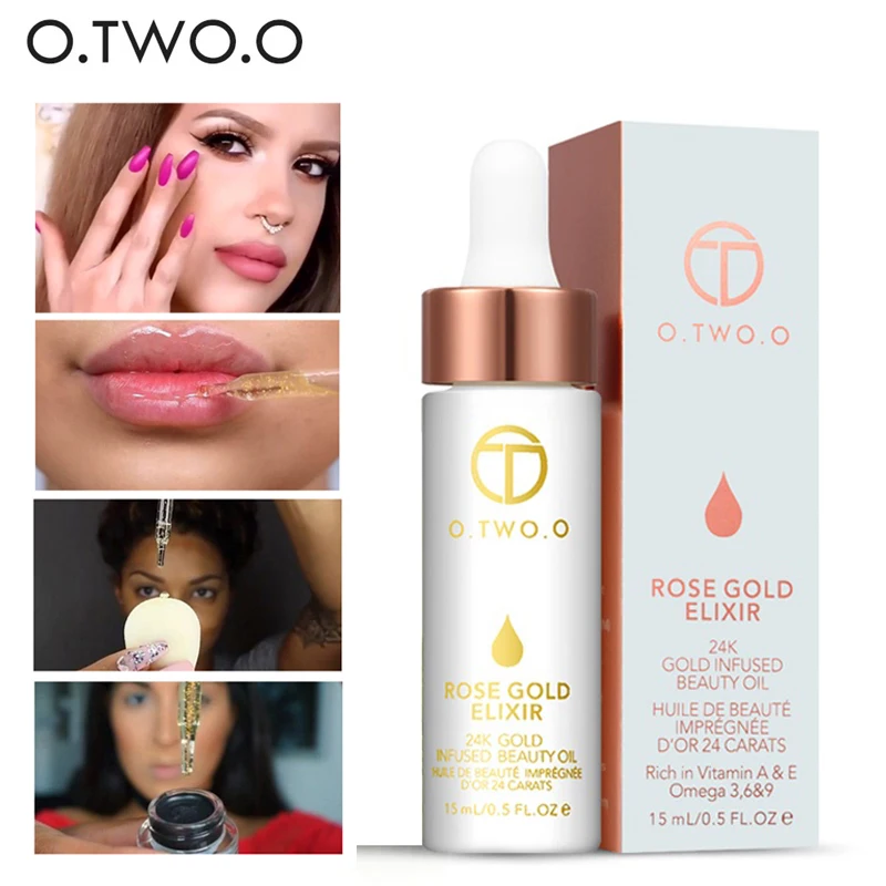 O.TWO.O Brand Beauty Easy to Wear Face Brightener Primer Oil