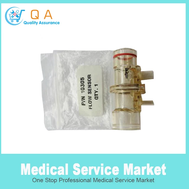 Drager FABIUS2000/OXYLOG 2000 8412034 Pressure difference flow sensor