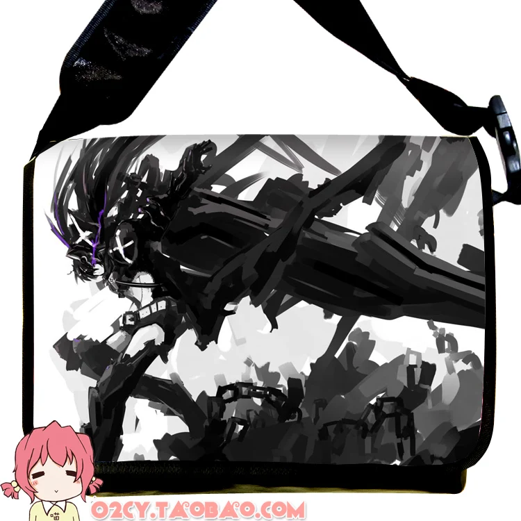 

Anime BLACK ROCK SHOOTER Cosplay Anime Shoulder Bag Messenger canvas Bag canvas Bag Birthday Gift not PU