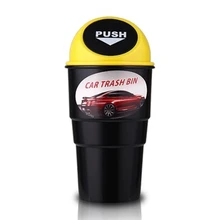 Мусорное ведро автомобиля коробка Мини мусорное ведро для автомобилей