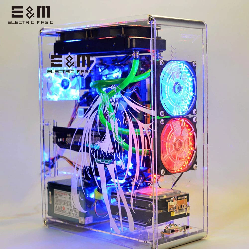 Испытательный Стенд чехол для компьютера прозрачная подкладка ATX MATX Micro mini ITX