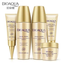 Face Cream The snail cosmetic skin care products suit travel set samples five Face Care S231