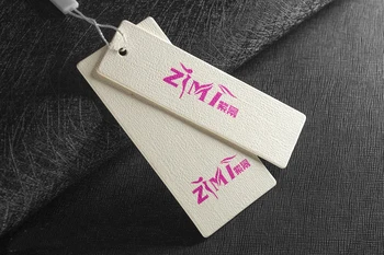 

custom logo name brand garment baby clothing/jeans/hairs paper price tags, personality design hang tag DS15025