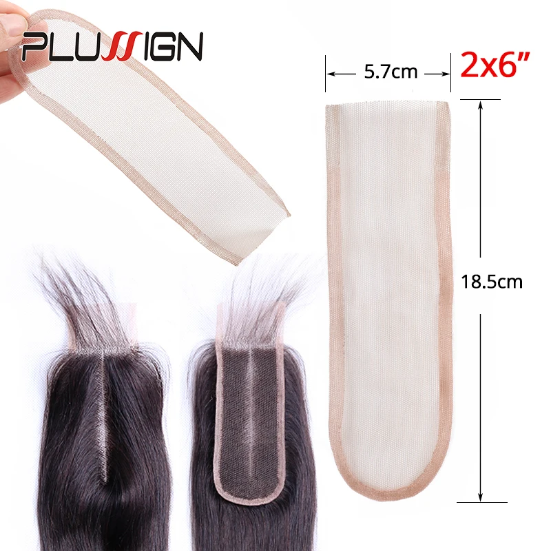 Plussign 2X4/2X6/4X4 швейцарский кружевной узор сетка для изготовления парика накладка