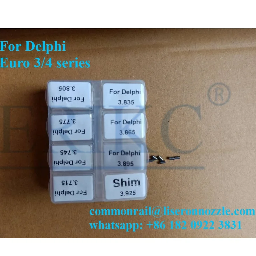 ERIKC прокладки Размер 3,715-3,925 мм Форсунка штифт Регулировка шайбы ...