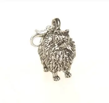 

Wholesale Unique Handmade Boho Chic 3D Pomeranian pendant Necklace Female/Male Gift Jewelry--12pcs/Lot