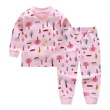 

Baby Girls Clothes Set Cotton Cartoon Baby Boys Clothing Suit Shirt+Pants 2pcs/set Infant Clothes Set Baby Girls Winter Clothes