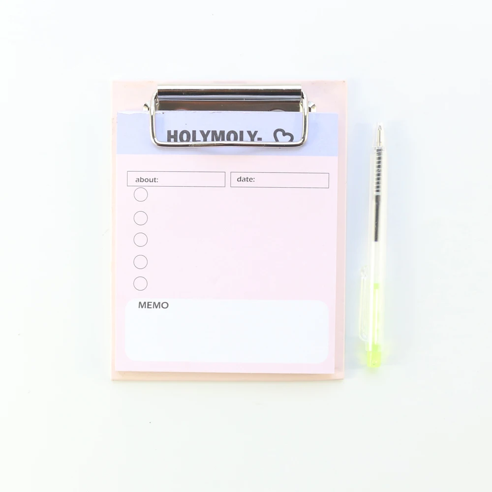 Милый красочный kawaii школьный письменный стол блокнот-планировщик набор канцелярских принадлежностей: Еженедельный ежедневник, проверьте список блокнот с ручкой - Цвет: message