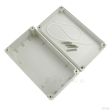 Горячий водонепроницаемый пластиковый корпус для электронных проектов чехол коробка 158x90x60 мм qiang