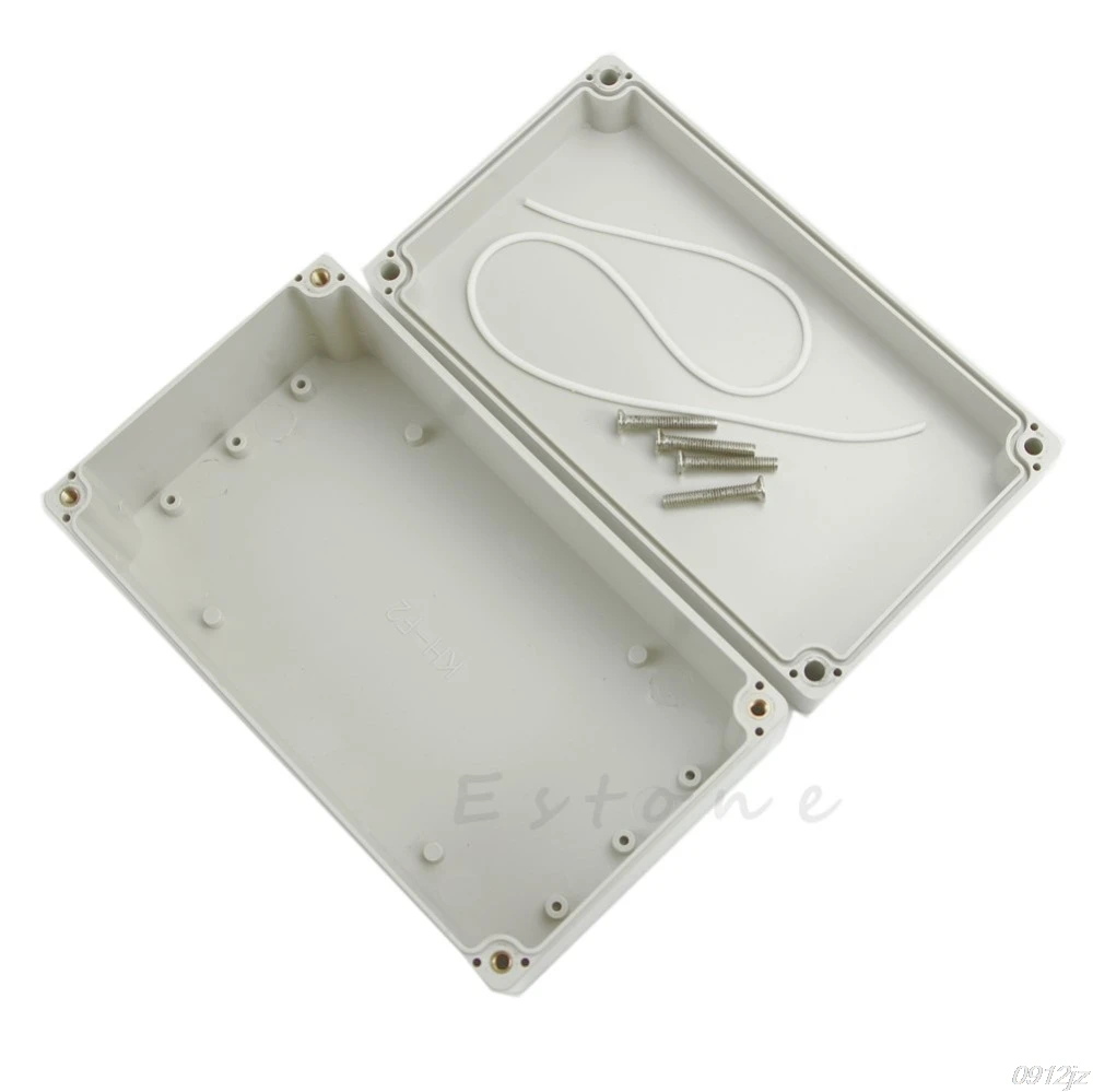 

Hot Waterproof Plastic Electronic Project Enclosure Cover CASE Box 158x90x60mm qiang