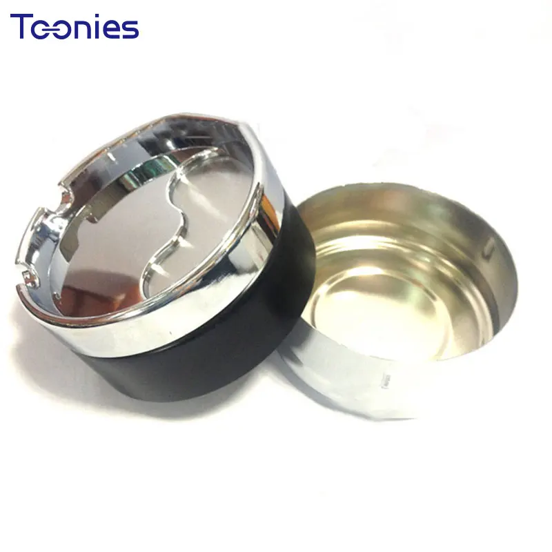 Popular Home Ashtray Durable Portable Auto Extinguish Swivel Metal Car