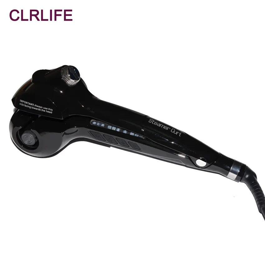 

CLRLIFE Professional Automatic Hair Curler Steam Hair Curling Iron Heating Hair Styling Tools Hair Care Styler Wand EU US Plug