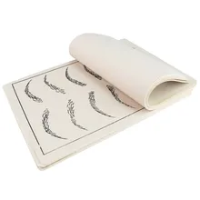 Татуировка практика кожи 3 шт./лот косметический Перманентный макияж бровей Татуировка практика кожи поставка поддельная бровь Татуировка практика кожи