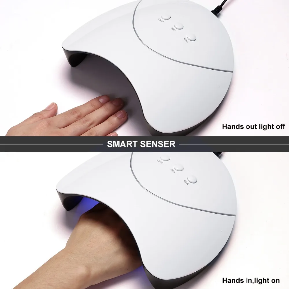 Lacheer 33 шт./лот светодиодная УФ лампа для ногтей Nail Art инструменты набор Био Гели Soak