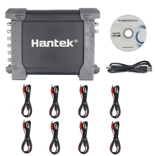 Special Price Hantek 1008C/1008A 8 Channels Programmable Generator 1008C Automotive Oscilloscope Digital Multime PC Storage Osciloscopio USB