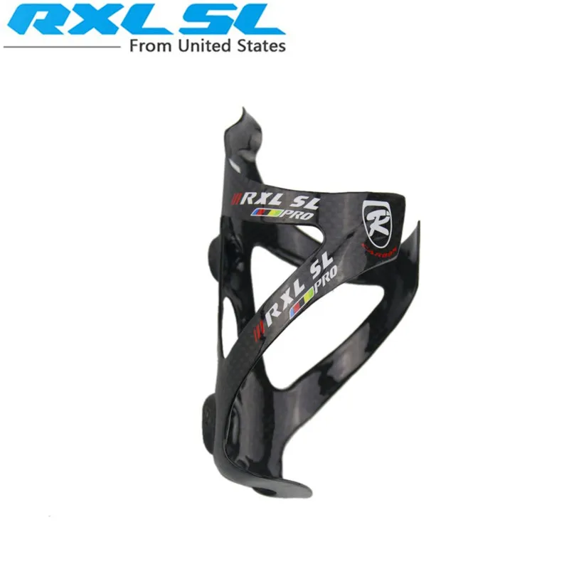 

RXL SL Carbon Water Bottle Cage Full Carbon Fiber Water Bottle Cage MTB/Road 3K Bicycle Parts Bicycle Bottle Holder
