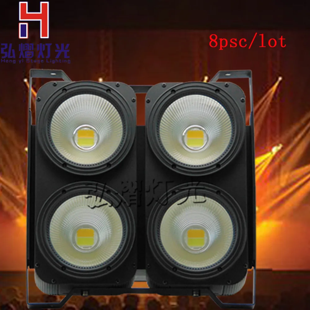 

8pcs/lot 4eyes with 4x100w LED Cob Light DMX Stage Lighting Effect Led Binder Light