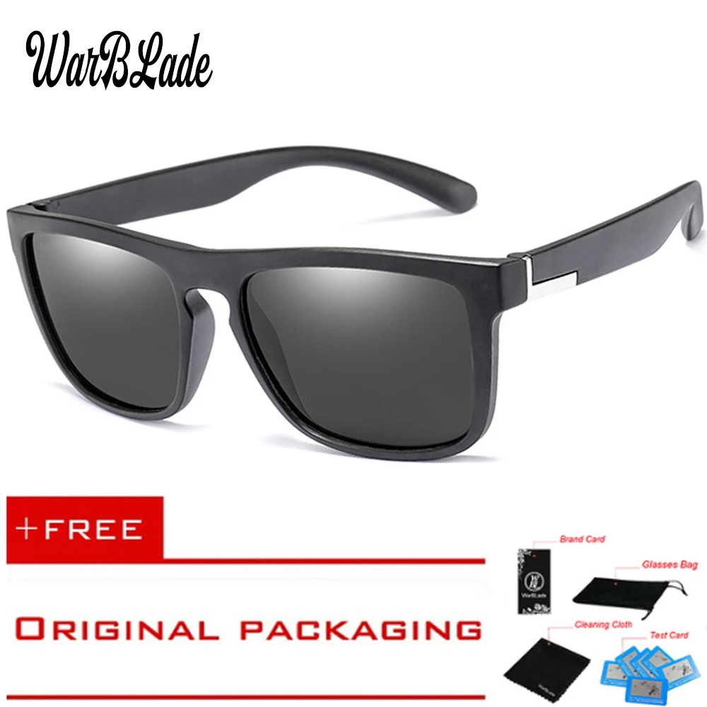 2018 Men Square Flexible Polarized Sunglasses Women Luxury Brand Driving Goggles Soft Frame UV400 Eyewear Gafas de sol | Аксессуары для
