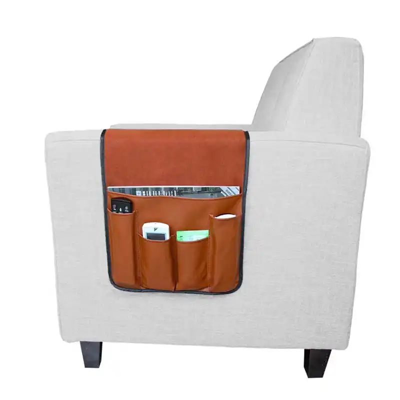 Detail Feedback Questions About Foldable Sofa Armrest 5 Pocket Detail Feedback Questions About Foldable Sofa Armrest 5 Pocket Organizer Remote Control Phone Storage Leather Tray Rack Couch Armchair Hanging