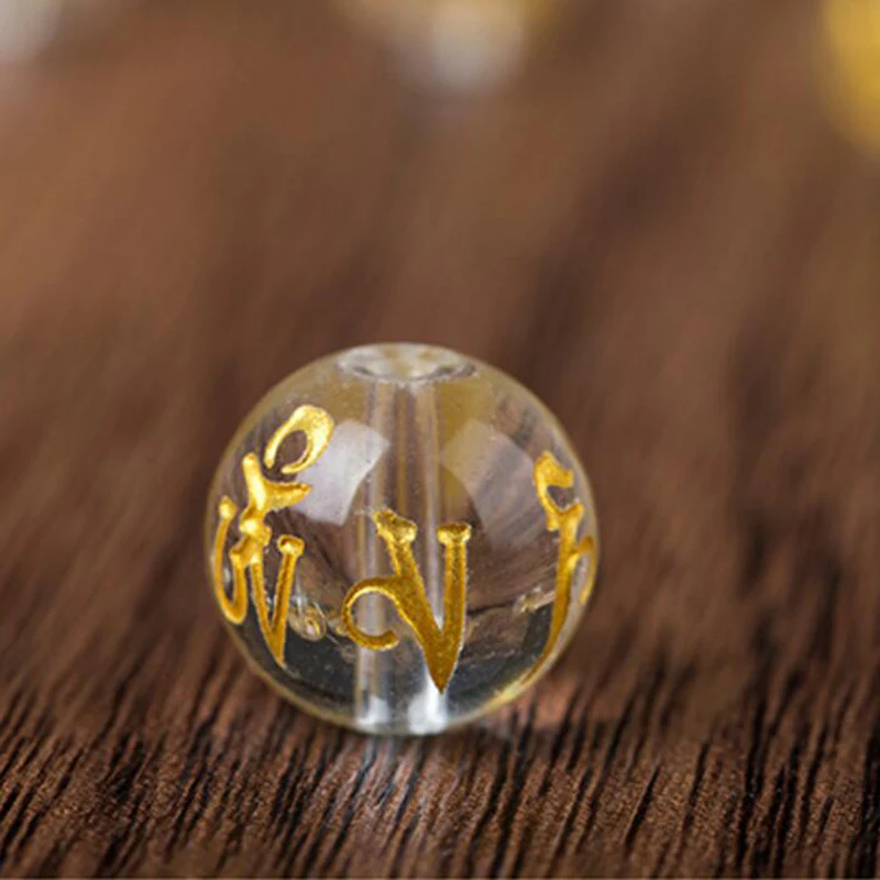 

New 20pcs/lot Artificial Crystal Beads Clear Color Bronzing Bead for DIY Bracelet Party Supply 8mm/10mm/12mm Beads