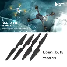 2 пары CW/CCW лопасти винта Радиоуправляемый Дрон аксессуары и детали для Hubsan H501S H501C H501A H501M 501 RC квадрокоптер Радиоуправляемый Дрон