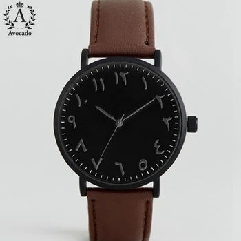 Men's Arabic Quartz Watches Fashion Watch Men Top Brand Luxury Male Clock Business Mens Wrist Watch Hodinky Relogio Masculino classic dual movement design automatic quartz watches clock mens watches top brand luxury watch men skeleton wrist watch