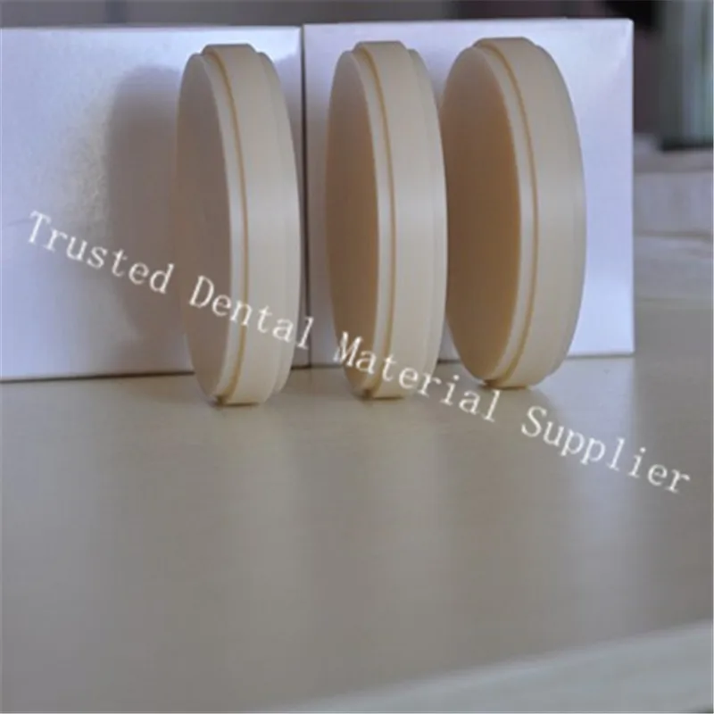 

10 Piece of OD98*16MM Dental Lab Materials PMMA Blanks CAD/CAM Wieland System Dental PMMA Disk For Making Temporary Crowns,