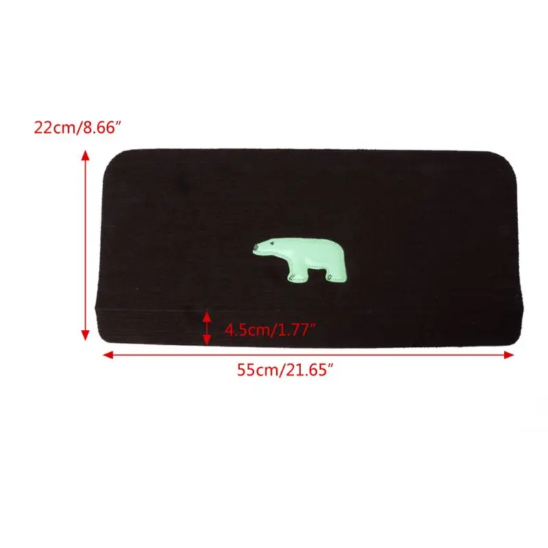 Non Slip Luminous Carpet Stair Treads Shine at Night Bear Anti-Skid Stairs Rug Non Slip Luminous Carpet Stair Treads Shine at Night Bear Anti-Skid Stairs Rug