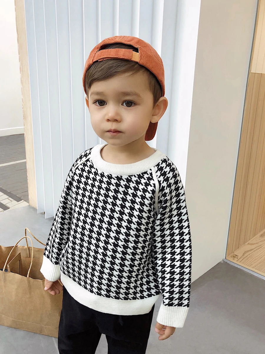 

kid's autumn and winter sweater Boy's pullover sweater