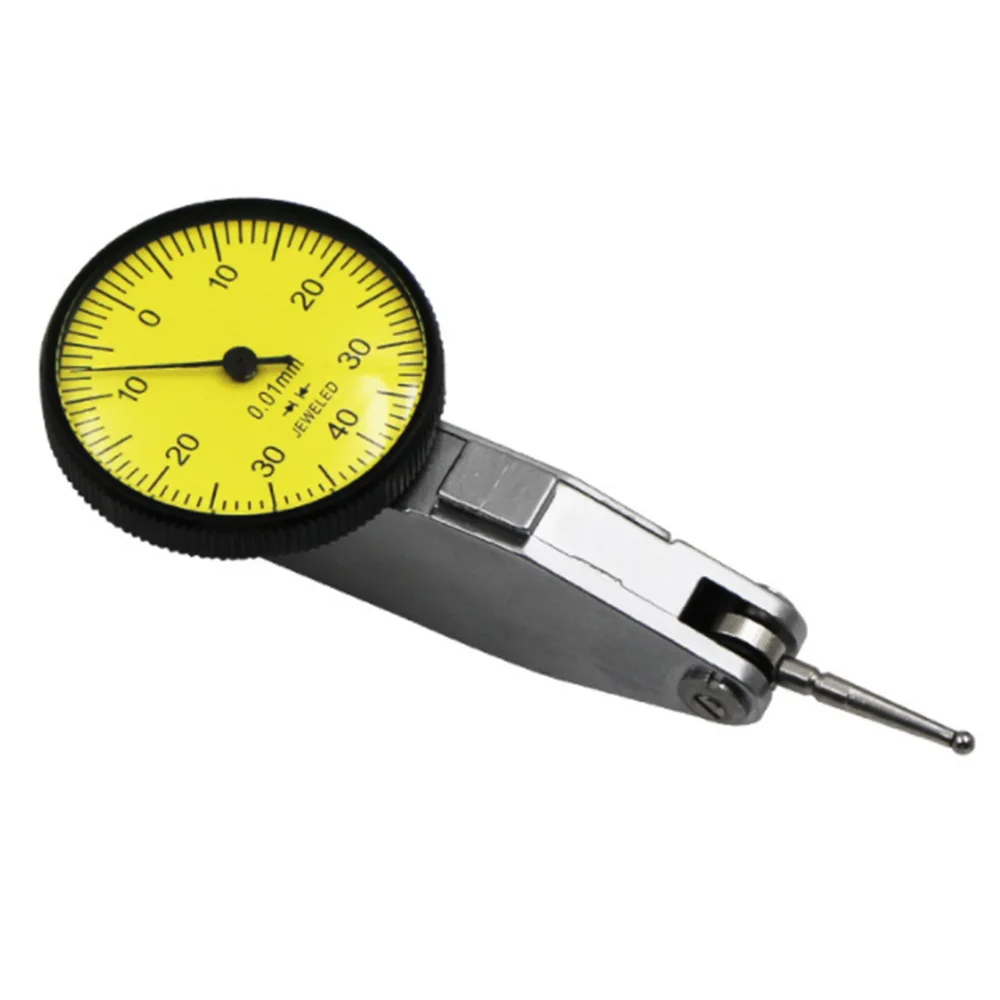 Точный измерительный индикатор с точным циферблатом, точный метрический индикатор с креплением на рельсы ласточкин хвост 0-0,8 мм Mayitr инструмент для измерения