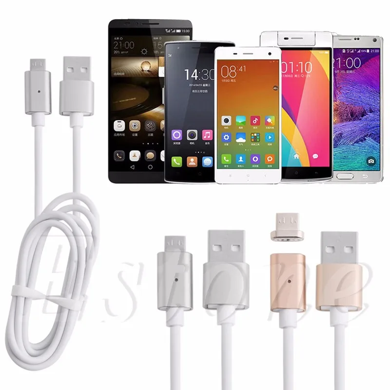 2.4A Micro usb зарядный кабель магнитное зарядное устройство для samsung/LG Android телефон