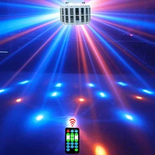 9 color fashion disco laser LED party lights par light stage effect Light laser stage lighting led dmx par with remote control 4pcs lot 3d led naked eye honeycomb light dance floor dmx sd remote control stage lighting
