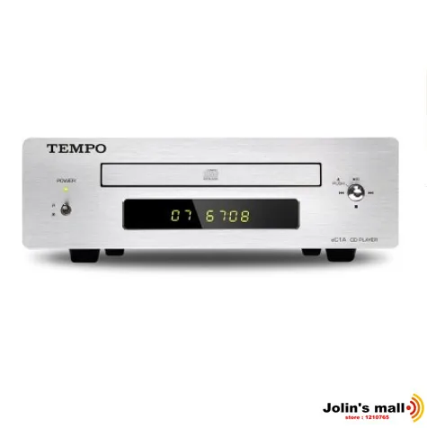 

TEMPO update version CD player EC1B (EC1A update) Desktop HiFI CD audio system with PCM1786+NE5532P Coaxial analog output