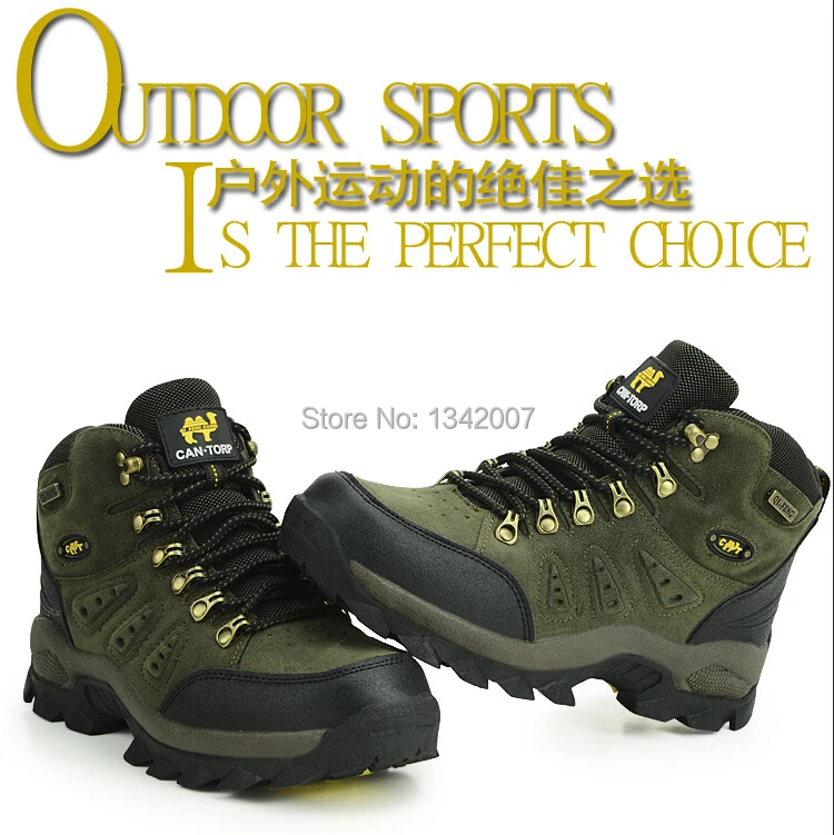 36 44 Unisex Waterproof Outdoor Sports Shoes Genuine Leather Hunting