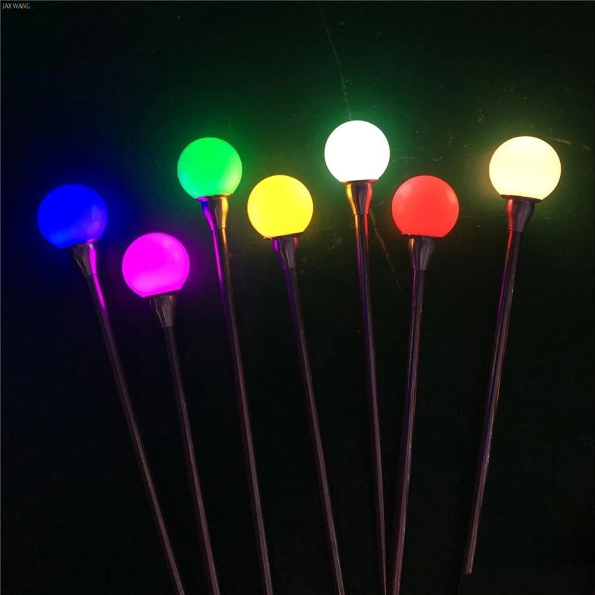 JW_Led Luminous Glow Ball Christmas Decoration Lights Night Lights Reed