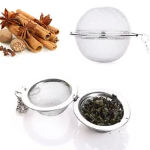 3 шт. 304 ситечко для чая из нержавеющей стали, заварочный шар для заварки, сетчатый травяной шарик для специй, инструменты для приготовления пищи, 3 размера, Infusor de te