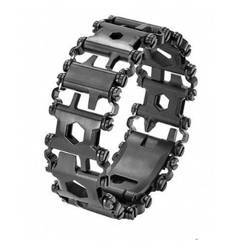 

Leather Man Bracelet Hand Catenary 29 Functions Utility Outdoor Multi Tool for Hunting Archery Accessory Upgrad