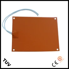 300x480 мм, 500 Вт@ 230 В, w/3 м PSA& NTC 100K Термистор, силиконовый нагреватель, 3D-принтер нагреватель, heatкровать