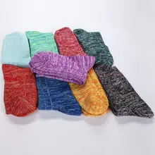 Женские винтажные утепленные хлопковые носки в национальном стиле, женские зимние носки без пятки, 10 пар/лот