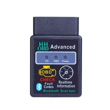 Автомобильный диагностический сканер инструмент Интерфейс адаптер HH OBD ELM327 Bluetooth OBD2 OBDII проверка двигателя диагностический инструмент
