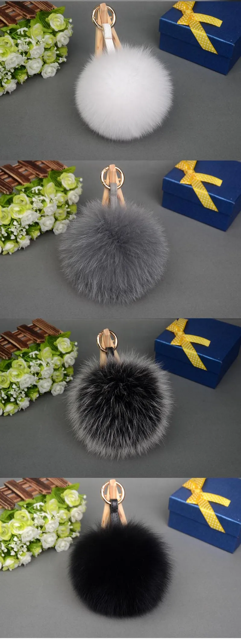 fox fur pompoms 1