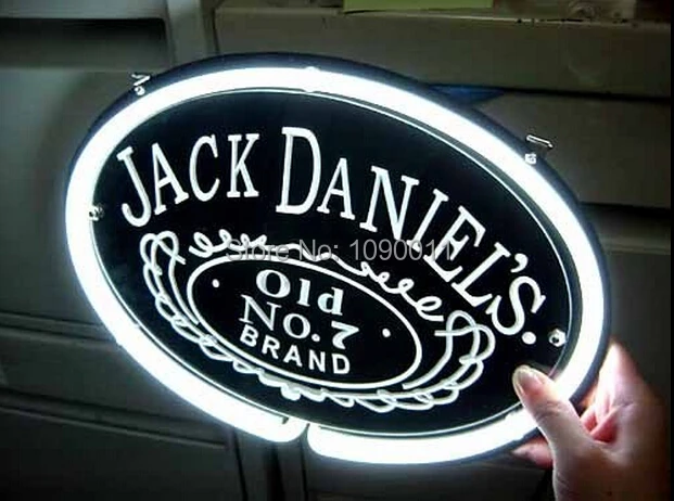 Jack Daniels Michigan Whiskey Real Neon Light Beer Bar Sign Jack Daniels Michigan Whiskey Real Neon Light Beer Bar Sign Advertising Star