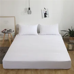 2019 New Bed Mattress Cover Waterproof Mattress Protector Pad Fitted Sheet Separated Water Bed Linens with Elastic Bug Proof Mat 2019 New Bed Mattress Cover Waterproof Mattress Protector Pad Fitted Sheet Separated Water Bed Linens with Elastic Bug Proof Mat