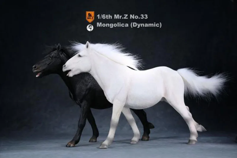 Для 12 дюймовых экшен-фигурок RMZ033 1/6 масштаб древняя Военная лошадь монгольская лошадь динамическая осанка модель животного с аксессуарами