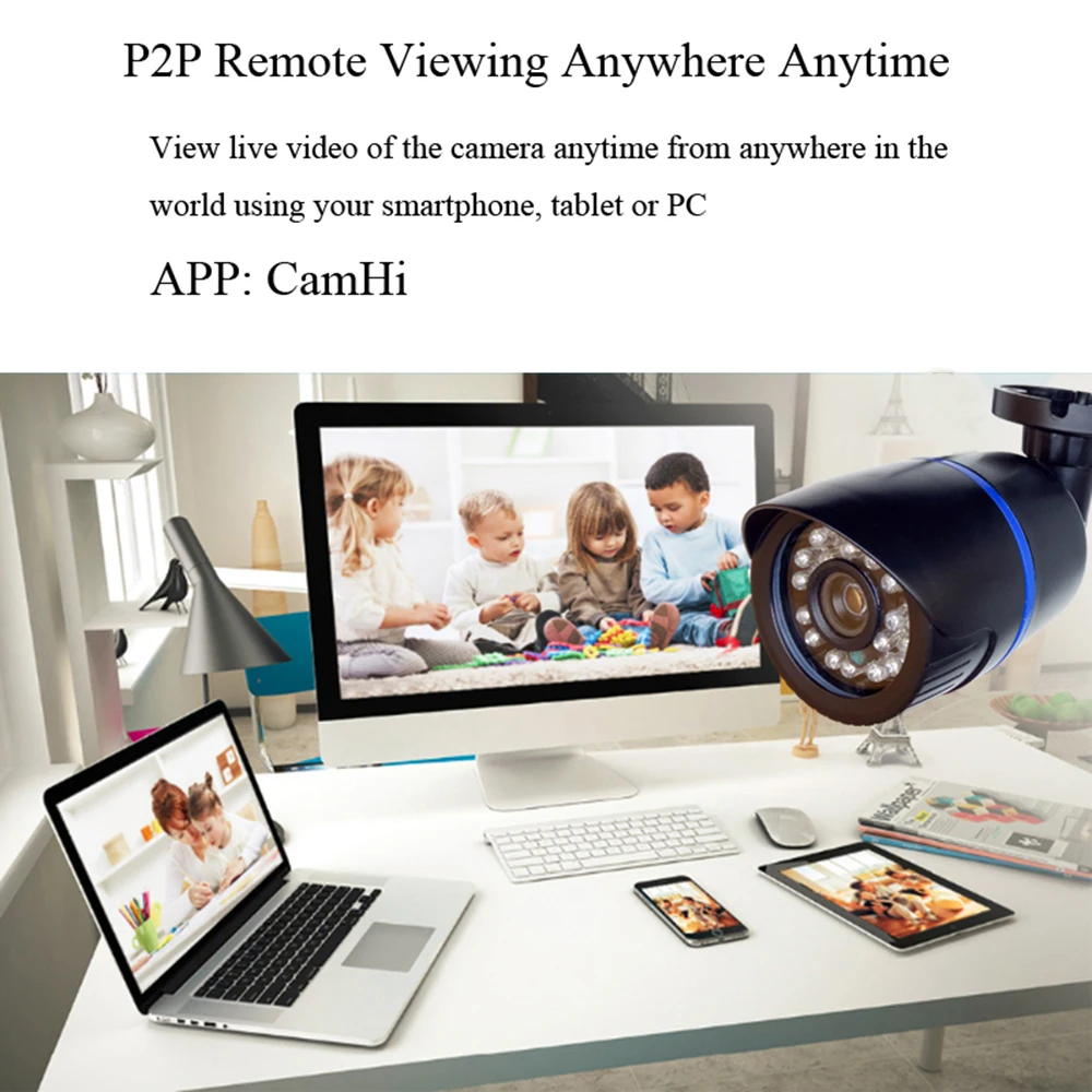 2MP 1080P HD 48V POE Камера аудио IP слот карты Micro SD видеонаблюдения ИК P2P Onvif Открытый