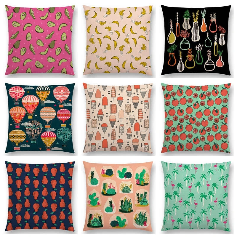 US_ Lovely Fruits Lemon Watermelon Throw Pillow Case Cushion Cover Home Car Deco US_ Lovely Fruits Lemon Watermelon Throw Pillow Case Cushion Cover Home Car Deco