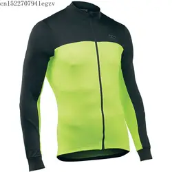 З 2019 с длинными рукавами Vélo для велоспорта Костюмы гоночный велосипед Весна Осенняя одежда Ropa Ciclismo Hombre C25
