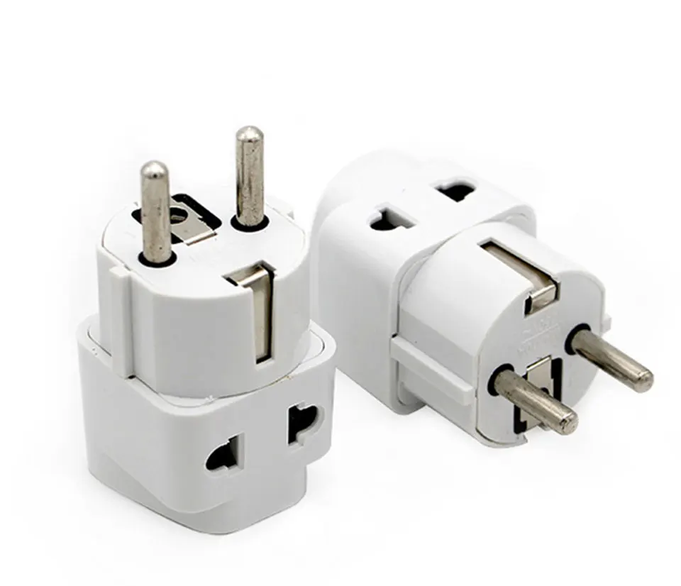 German Standard Conversion Plug Two Holes Design Universal conversion Socket Indonesia Bali Korea France Netherlands Russia (19)